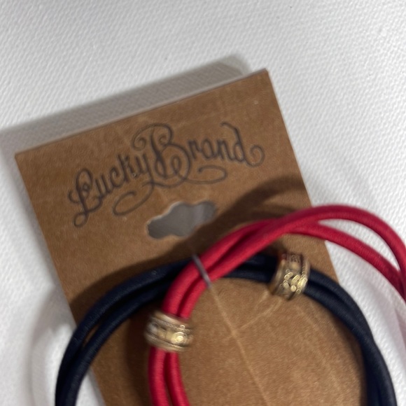 Lucky brand stretchy band bracelet bling peace sign new fashion bracelets - Picture 2 of 9